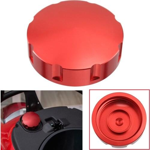 Motorcycle Scooter Gas Fuel Tank Filler Oil Cap Red Cover For Piaggio Vespa GTS GTV LX Primavera Sprint 125 150 250 300 300ie