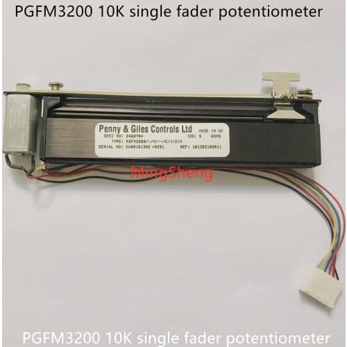 Original new 100% PGFM3200 10K single fader potentiometer (SWITCH)
