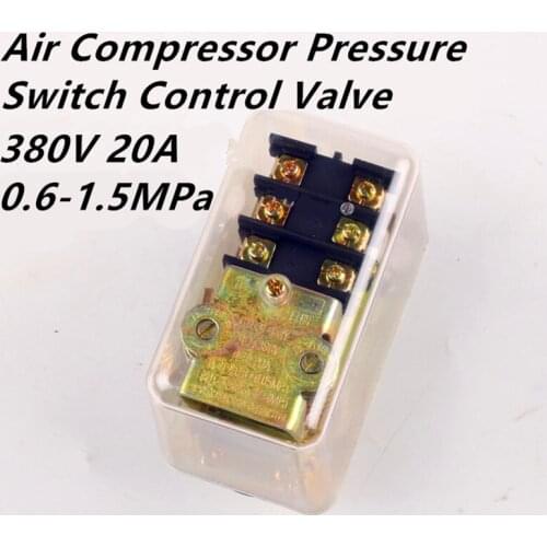 Heavy Duty Air Compressor Pressure Switch Control Valve GYD20-C 0.8Mpa