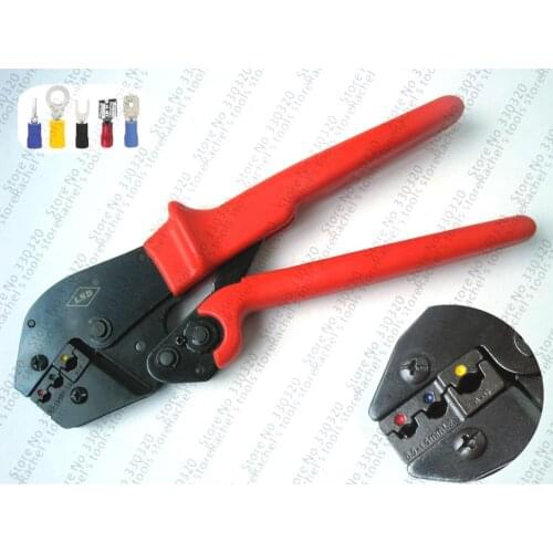 AP-30J hand crimping tool,ratchet terminal crimper for insulated connector 0.5-6mm2