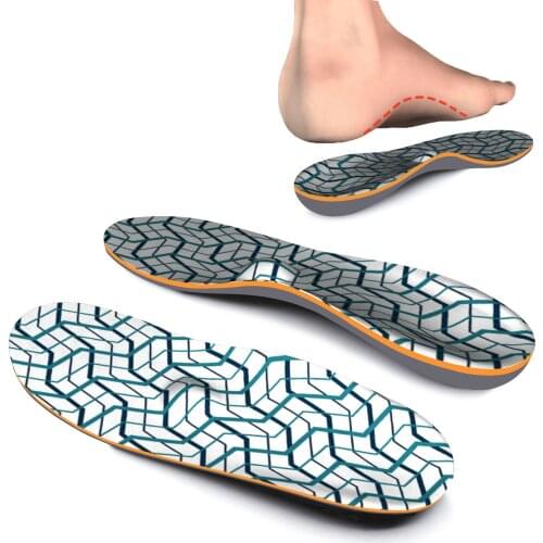 Green Block Plantar Fasciitis Arch Support Insoles Memory Foam Insoles for Women Men Shock Absorption Sports Shoe Inserts