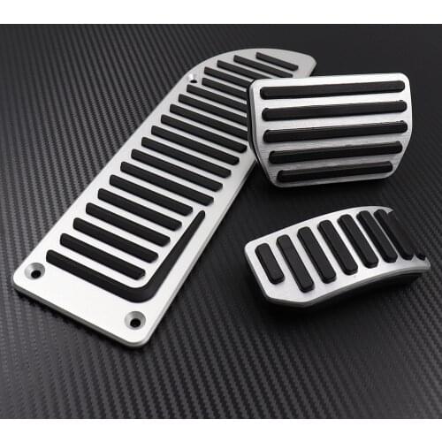 TTCR-II Car Modified Accessories Aluminium alloy Accelerator Gas Brake Pedal for VOLVO XC70 2009-2015 AT Decoration Pad Stickers