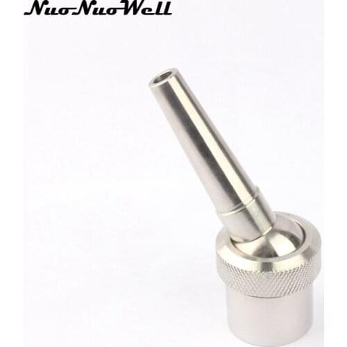 1pcs NuoNuoWell Stainless steel 1" Female Thread Fountain Nozzles Water Column Pool Scenery Metal Sprinkler Sprayer Head