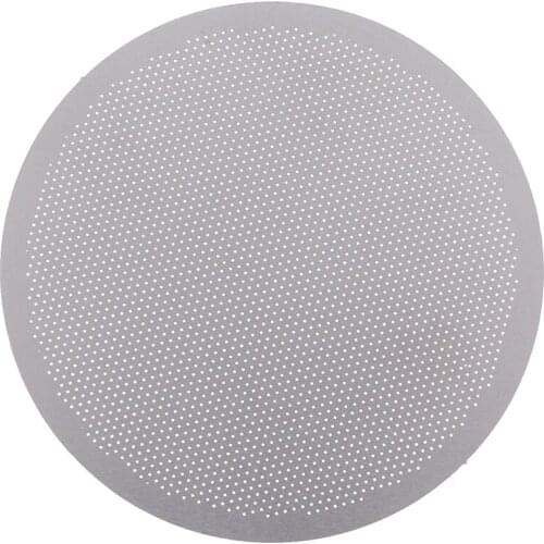 1 pcs of Stainless Steel Disc Metal Ultra Thin Filter Mesh Reusable For Aeropress Coffee Maker Kitchen Coffee Accessories