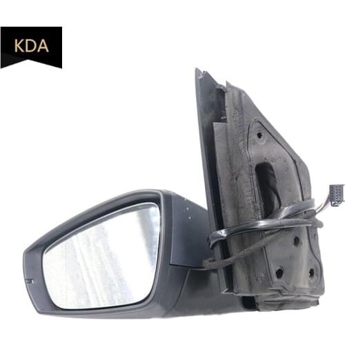 Auto Power Heated Turn Signal 6 Wires Side Mirror Assembly for VW Polo 2014 2015 2016 2017 2018