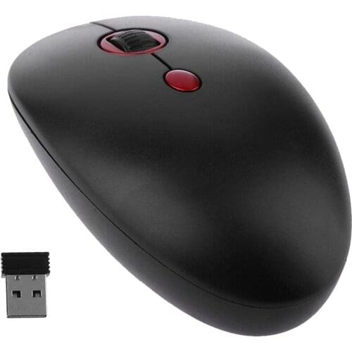 Wireless Cordless Mouse Optical Scroll for Laptop with USB Receiver