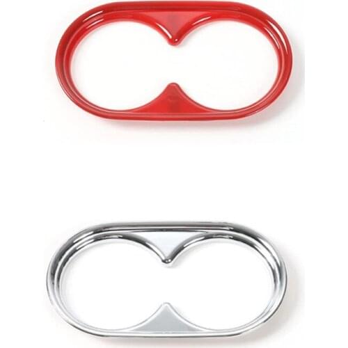 For Suzuki Jimny 2007-2015 Car ABS Water Cup Holder Decoration Cover Trim Frame Sticker Accessories