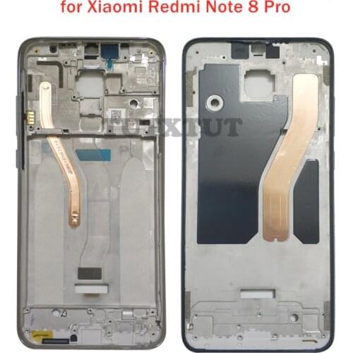 For Xiaomi Redmi Note 8 Pro Middle Frame LCD Supporting Plate Housing Frame Front Bezel Faceplate Bezel Repair Parts