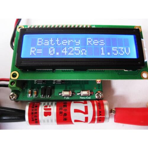 New 0.001-120 Ω Battery Internal Resistance Tester With ESR Measurement Function
