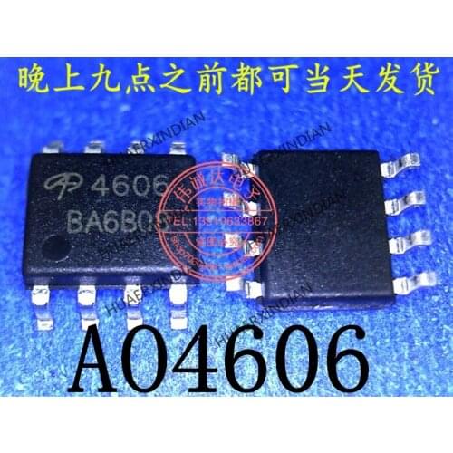 1Pieces New Original AO4606 AO4606A WSP4606 4606 SOP8 In Stock Real Picture