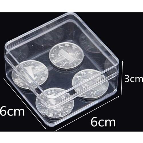 Transparent Storage Plastic Candy Box Imitate Crystal Box Gift Packaging Gift Bag Collection Display Jewelry Storage Box