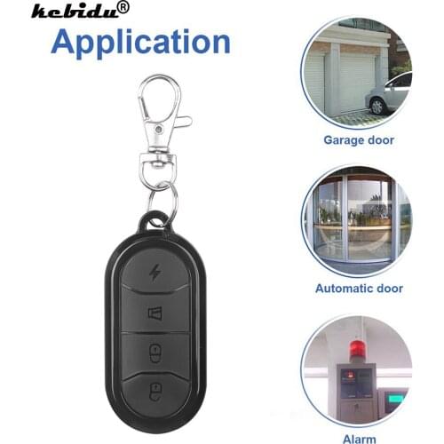 4 Button 433MHZ Remote Control for Garage Gate Door Shutter Doors Opener Remote Controller Duplicator Clone Cloning Code 315Mhz