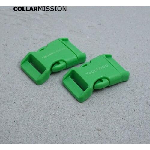 Retailing engraved plastic release buckles for backpack strap bag belt pet collar Webbing DIY accessories 25mm green CK25SJ10
