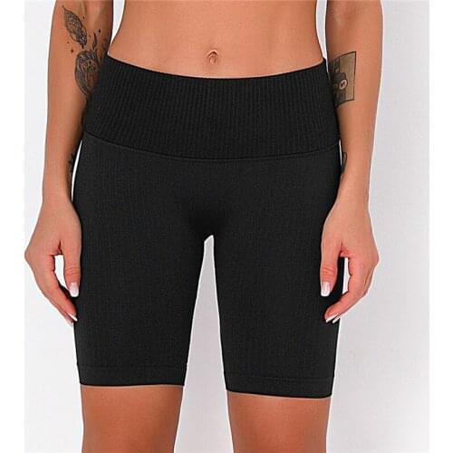 Sports Biker Shorts Women Gym Fitness Seamless Shorts Push Up Casual High Waist Booty Shorts Feminino Workout Slim Shorts