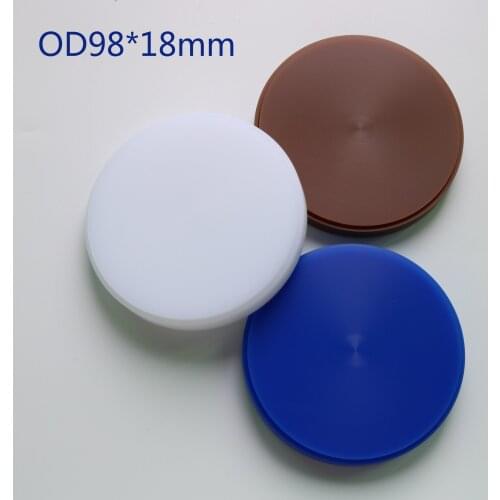 Dental Lab Wax Blocks Wax Blank Temporary Bridge Crown Materials for CAMCAD Wieland System Instrument