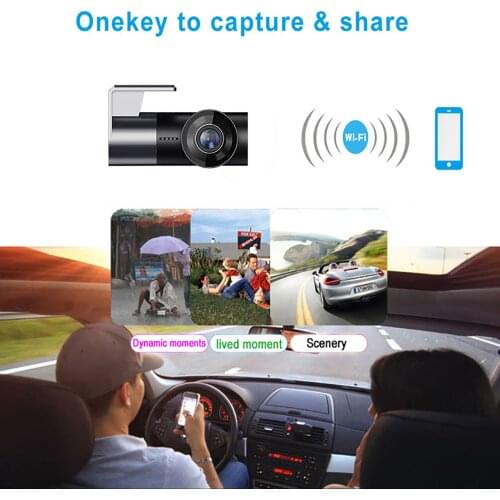 Smart Full Safe Driving Car Dash Recorder With 1080P Camera Car Driving Recorder Camera Recorder WiFi#g3