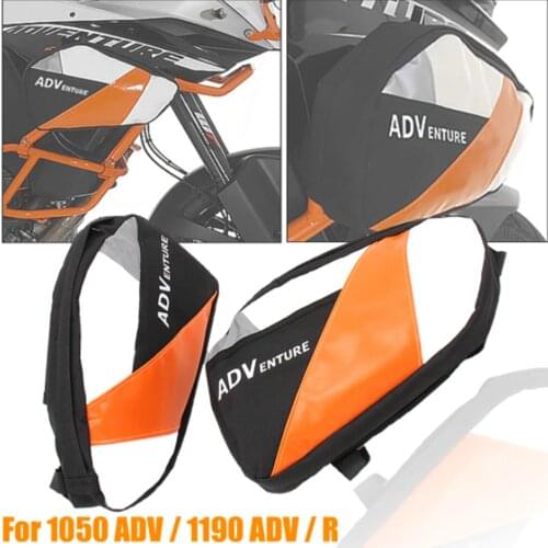 Compatible For 1050 Adventure 1190 Adventure R ADV Motorcycle Frame Crash Bars Waterproof Bag Repair Tool Placement Bag