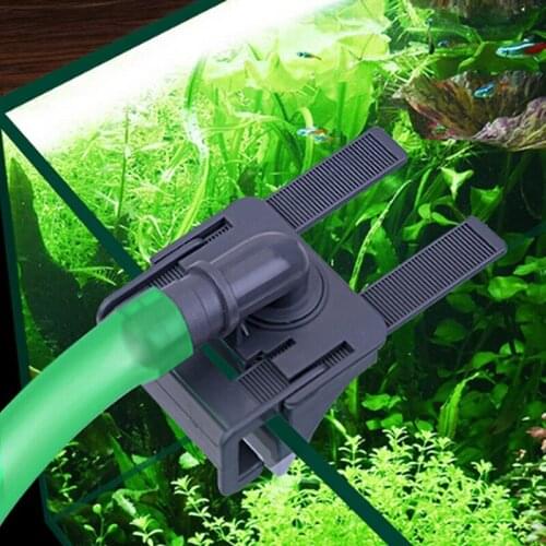 1 x Aquarium Water Pipe Connector Fish Tank Mount Holder Inflow Outflow Stretchable