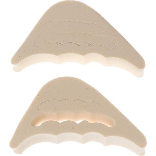 2Pairs Forefoot Insert Pad Feet Filler Insoles For Women High heels Toe Plug Half Sponge Shoes Cushion Anti-Pain Pads
