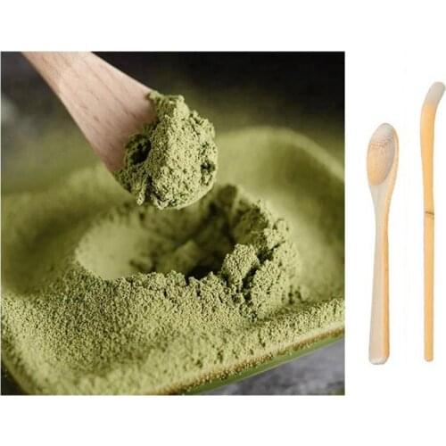 1 Piece Natural Bamboo Matcha Tool Japanese Traditional Matcha Whisk Scoop TeaSpoons Portable Tea Scoops For Kitchen Gadgets