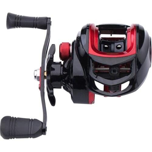 1PCS Metal magnetic braking system reel 10KG maximum drag 7.2:1 high speed fishing reel left/right