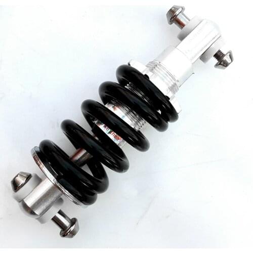 10/12.5/15cm Rear Suspension Spring Shock Absorber for Mountain Bike Bicycle 750LBS/IN Bike Rear Shocks Spring Saddle Absorber