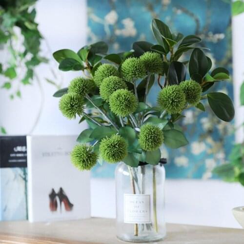 10pcs/Lot Artificial Flowers For Home Autumn Decoration Fake Dried Flowers Stamens High Quality In Batch Artificial Plant ZJH055