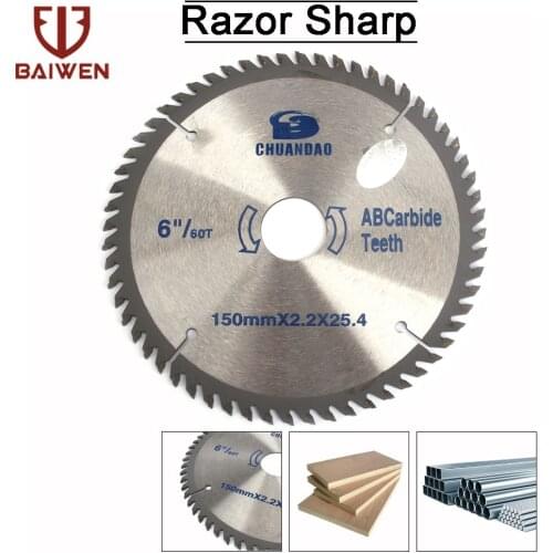 150mm/180mm/200mm/230mm Woodworking Circular Saw Blades 40T/60T For Angle Grinder Cutting Disc