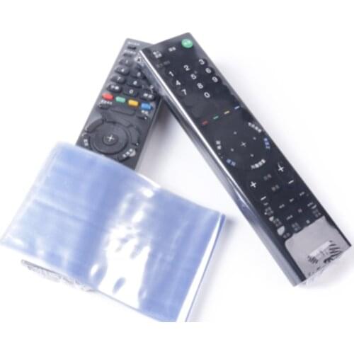 10Pcs/set Clear Shrink Film TV Remote Control Case Cover Air Condition Remote Control Protective Anti-dust Bag
