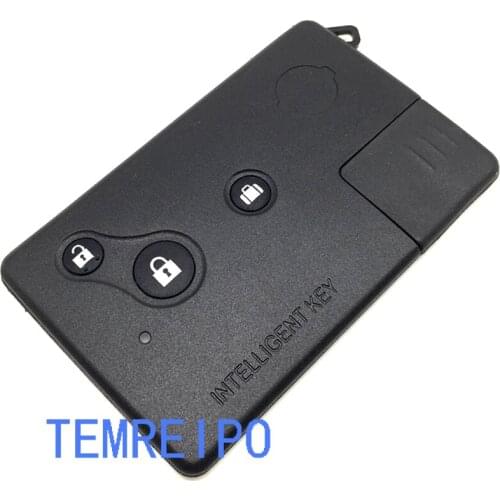 Car key fob case for nissan Teana key case car 3 buttons smart key with key blade car key shell for nissan Teana