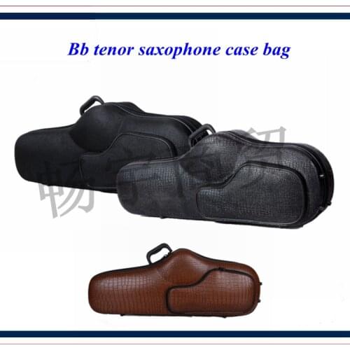 Wind instrument box parts Bb Tenor Saxophone case bag Light body Oxford cloth imitation crocodile skin backpack
