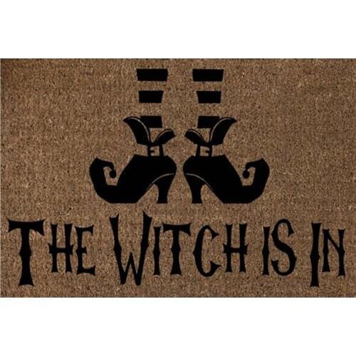 Halloween Doormat Blanket Welcome Home Front Door Decorations Halloween Decor Door Mat Indoor/Outdoor Entrance Floor Mat