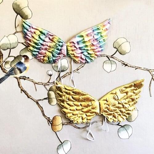 Unicorn Costume Gold Silver Unicorn Wings For Kids Girl Princess Wings Halloween Cosplay Costume Unicornio Accessories