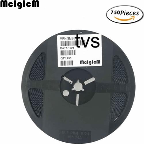 MCIGICM 750pcs 600W SMB_DO-214AA smd tvs diode SMBJ180CA SMBJ190CA SMBJ200CA SMBJ220CA SMBJ250CA SMBJ3.3A SMBJ5.0A SMBJ6.0A