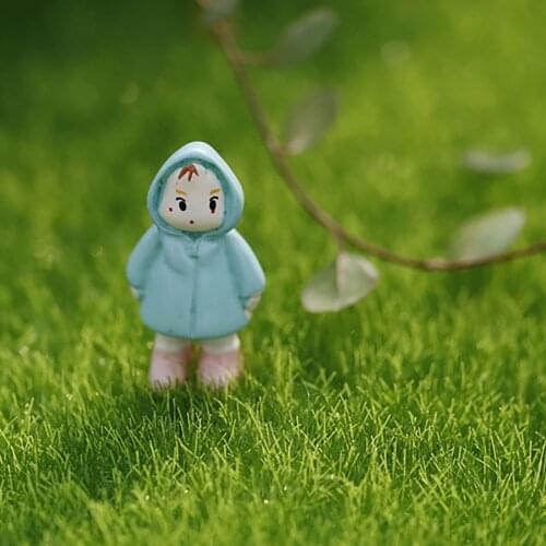 Micro Landscape Decoration Miniature Resin Simulation Garden Statue Lichen Landscape Decor Accessories Resin Craft Garden Supply