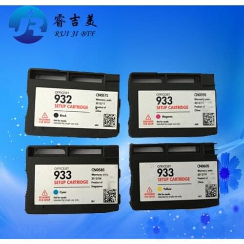 Original new 932 933 ink cartridge Compatible for HP 7110 7610 7612 7510 7512 Printer expired cartridge