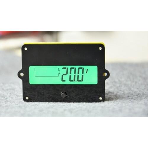 LCD battery level display board 8-80v battery capacity indicator coulombmeter for electric bike scooter battery power indicator