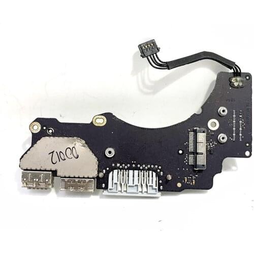 Tested Original A1502 I/O Board 13\" A1502 USB DC Power Jack 2013 2014 820-3539-A for Macbook Pro Retina PAVILION Apple SHELI
