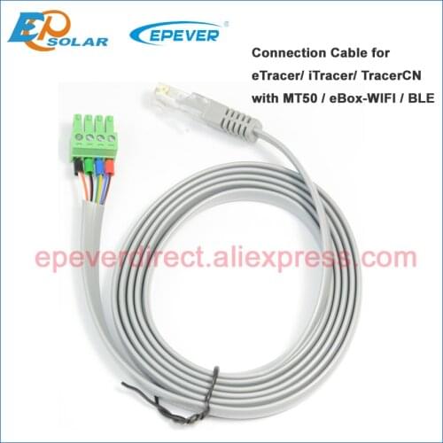 CC-RJ45-3.81-150U Connection cable for EPEVER solar controller IT ET series and CN series with MT50 remote meter eBOX-wifi/BLE