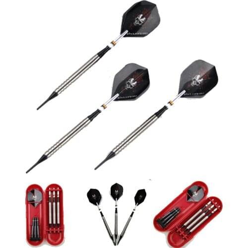 3 pcs Rotating Aluminum Rod Skull Dart Leaf And Tungsten Steel Series Safety Dart In Box For Indoor Game Activity