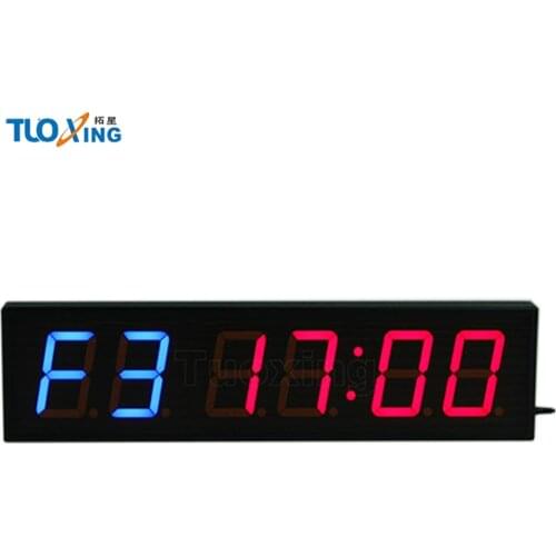 4 inch LED Programmable Interval Countdown Interval Gym Timer For Gym Crossfit training