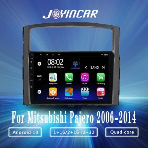 2G+32G Android 10IPS BT For Mitsubishi Pajero 4 V80 V90 2006 - 2014 Car Radio Multimedia Video Player GPS 2 din dvd
