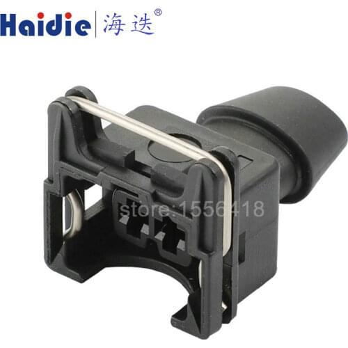 Free shipping 5sets 2pin automotive electric housing plug plastic waterproof wiring cable connector