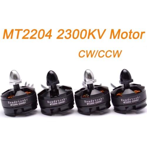 CW / CCW MT2204 2204 2300KV Brushless Motor Quadcopter 250 QAV250 for Mini 210 250 280MM Four axis aircraft FPV