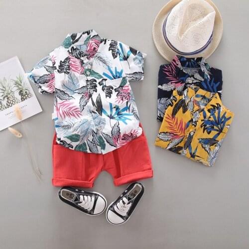 Baby Summer Boys Clothing Set Toddler Clothes Set Infant Boys T-shirt +Shorts Kids Clothing Sets Newborn Baby Boy Outfit Suit