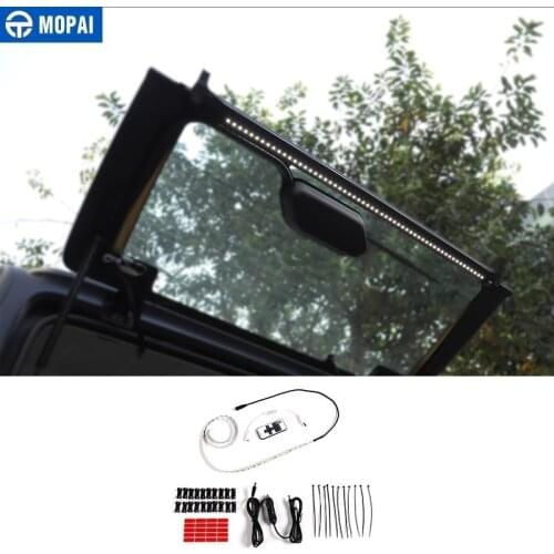 MOPAI Car Tailgate Glass Lift Door Light LED Lamp for Jeep Wrangler TJ 1997-2006 Car Rear Tail Trunk Light Car Accessories