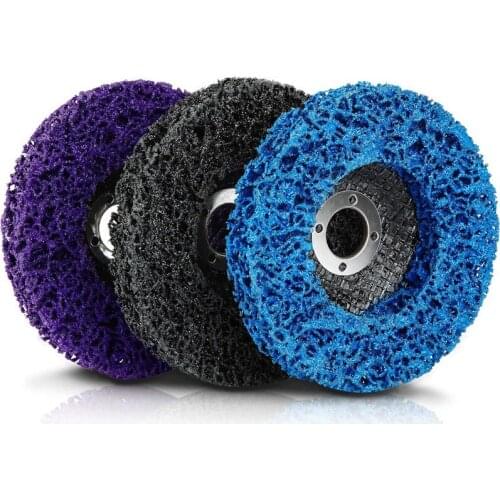 Poly Strip Disc Abrasive Wheel Metal Rust Removal And Paint Polishing Clean Grinding Wheels For Angle Grinder Abrasive Tools