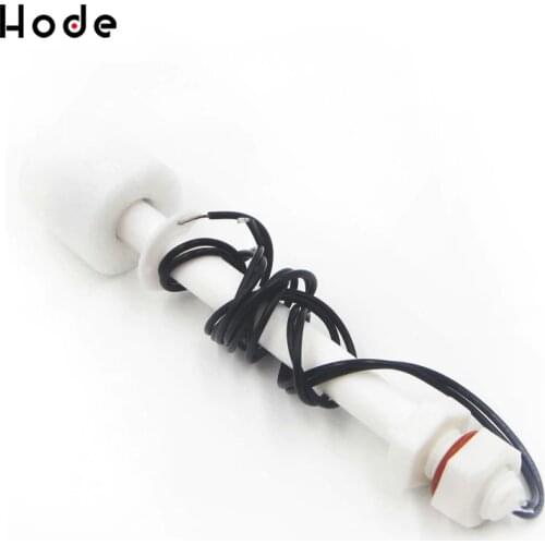 PP Plastic material 100mm Water Level Liquid Sensor 110V Float Switch