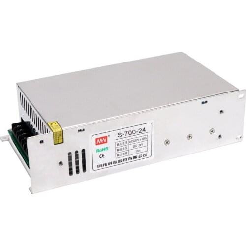 Industrial S-700 -24 Switching Power SupplyAC 110 220Go DC 12V 24V 15V 36V 48V Transformer Monitoring SecurityLED