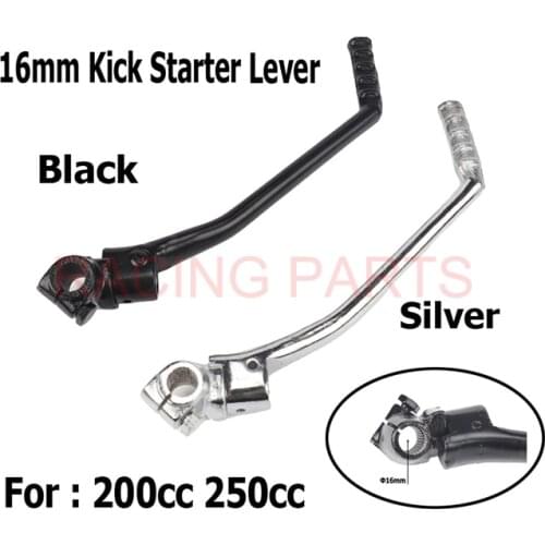 Motorcycle dirt pit parts 16mm Alloy Kick Starter Lever Start For Lifan YX Lifan YX Pit Dirt Bike CB/CG 200cc 250cc